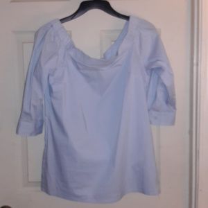 Striped off shoulder, only one worn